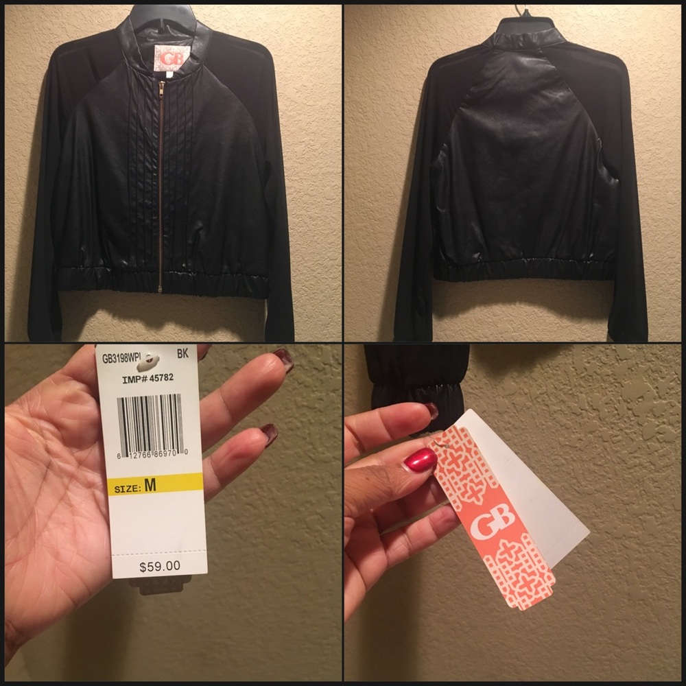 Black Medium Gianni Bini Jacket $15